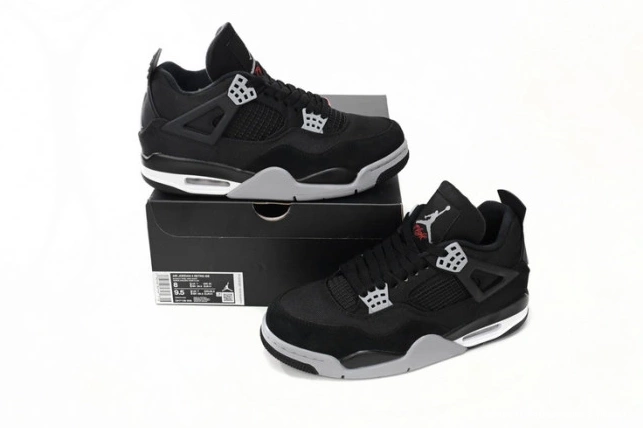 Official Maikesneakers Jordan 4 DH7138-006 Black Canvas Air 0712